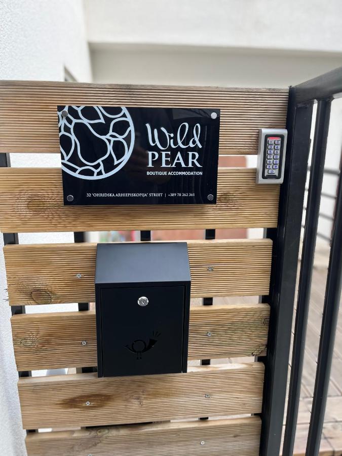Wild Pear Old Town Boutique Accommodation Охрид Екстериор снимка